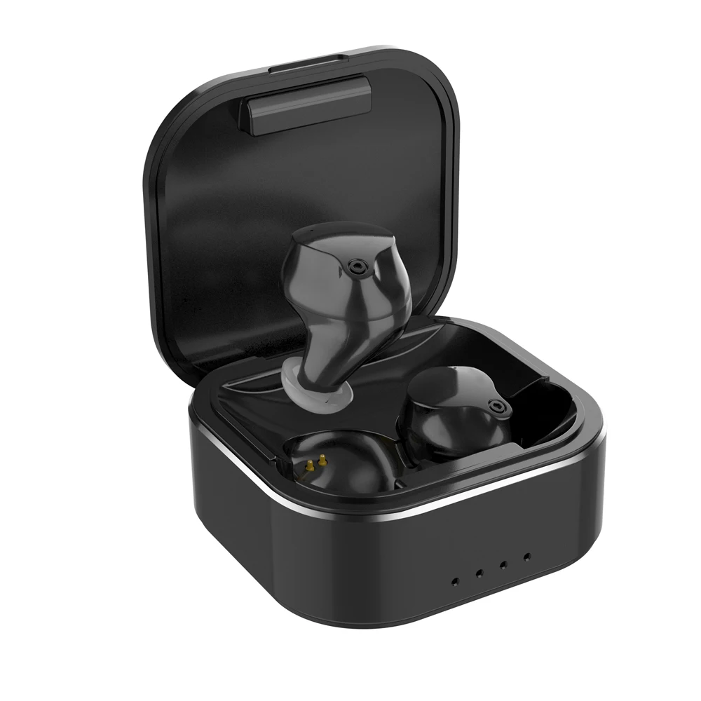 Torntisc беспроводные Bluetooth наушники настоящий Bluetooth 5,0 наушники Близнецы стерео наушники-вкладыши TWS - Color: Black