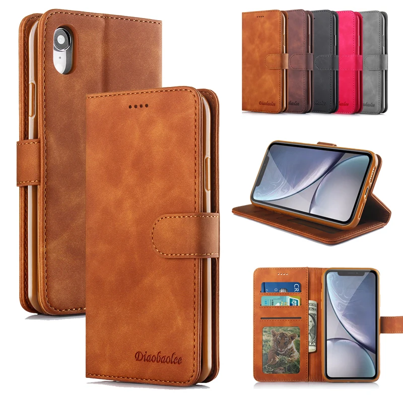 Luxury Magnetic Wallet Case For iphone X XI XIR XR XS Max Fundas Flip Leather Cover Iphone 6 7 8 6s Plus Card Slots |