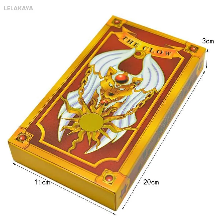 55 шт. Kinomoto Sakura игральные карты аниме экшн телефон карточка Captor Косплей Clow Новый в