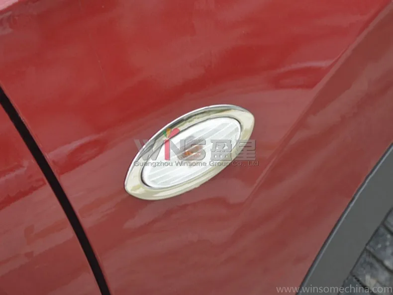 Боковая лампа мигалка для Nissan Juke 2011 декоративная накладка из нержавеющей стали 2 3