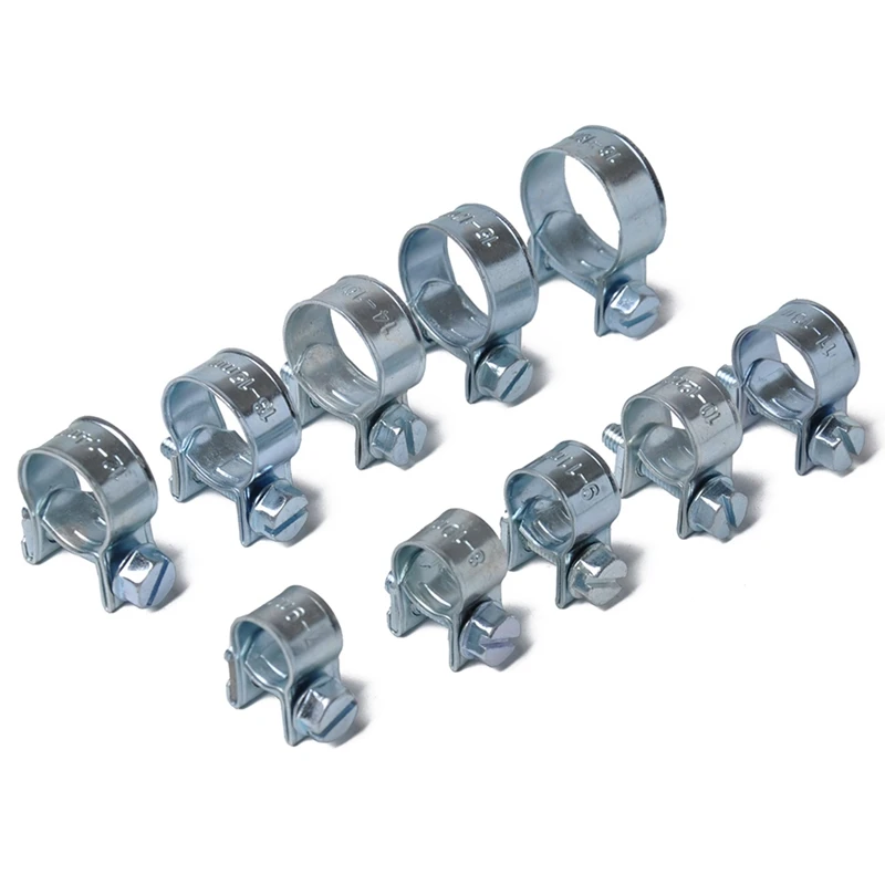 84 шт. 10 Размер 7-18 мм(2,7-7 дюймов) Тип впрыска топлива шланг зажим комплект для шланга трубы