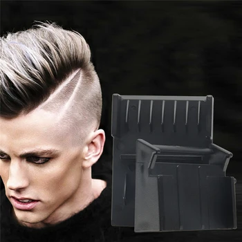 

Universal Hair Clipper Limit Comb Black Electric Clipper Set Head Limit Comb Shaving Head Hairdressing Auxiliary Tool