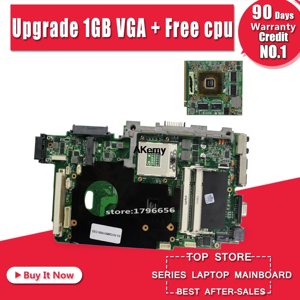 Upgrade 1 Gb Vga + Gratis T7500 Cpu Voor Asus K51AB K51AF K70AF K70AB K70AD Laptop Moederbord Moederbord 100% Ok Upgrade 1 Gb Vga + Gratis T7500 Cpu Voor Asus K51AB K51AF K70AF K70AB K70AD Laptop Moederbord Moederbord 100% Ok