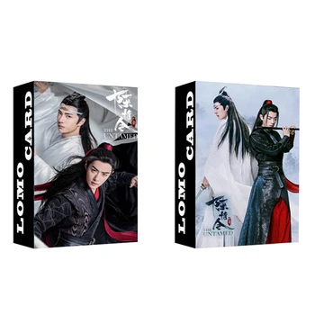 

New Fashion 30pcs/set Chen Qingling's Photo Album Wang Yibo Lan Wangji Card Xiao Zhan Lomo Card