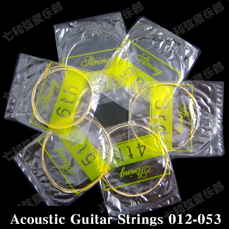 

Струны для акустической гитары, 2 комплекта, набор акустических фотоэлементов 1-6, 012-053, оптовая продажа