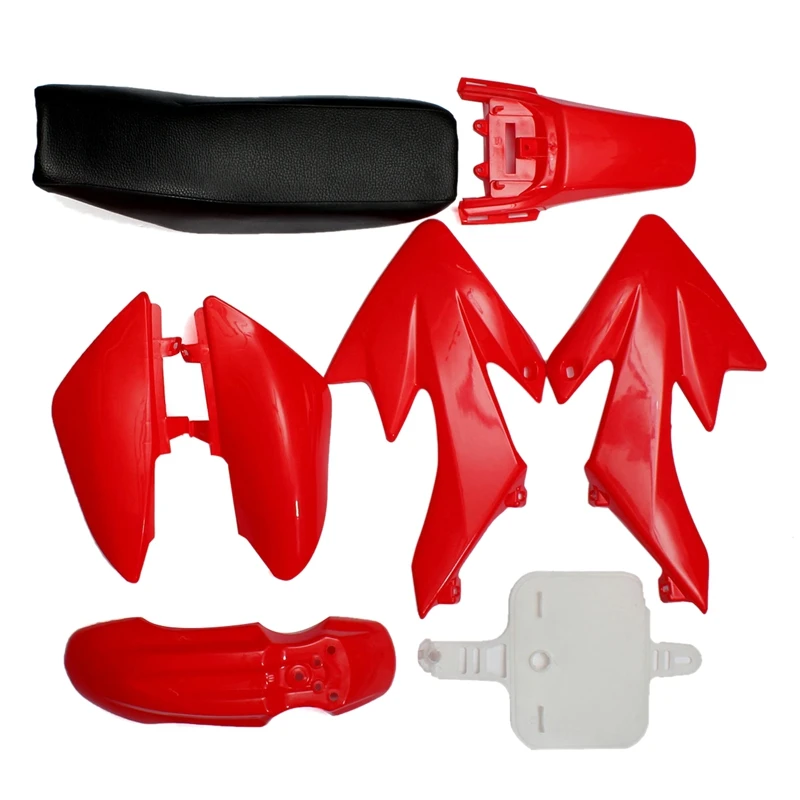

8Pcs 50Cc 110Cc 125Cc 140Cc Plastic 4-Stroke Crf50 Pit Off-Road Bike Set Mudguard Seat - Motorcycle Motorcycle Diy Kits