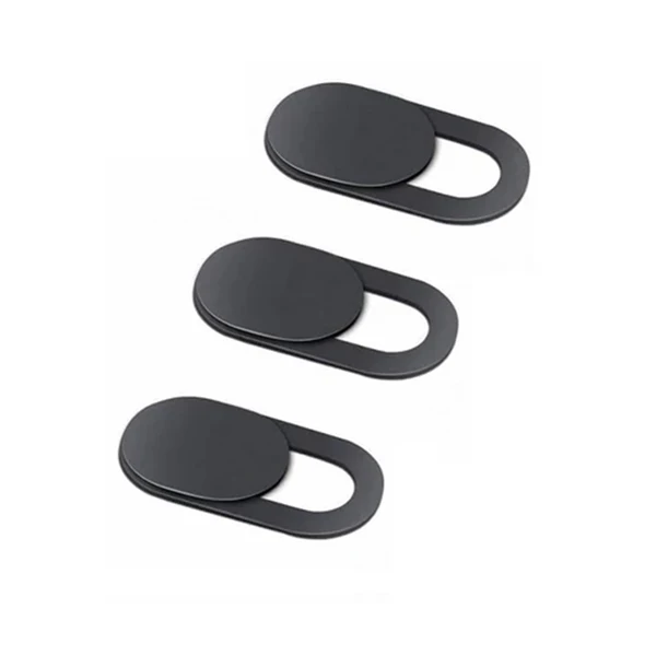 Black-3PCS Веб-камера крышка затвора слайдер Универсальный Антишпион крышка камеры для веб-ноутбука iPad ПК Macbook планшета анти-пип Прямая поставка - Цвет: Black-3PCS