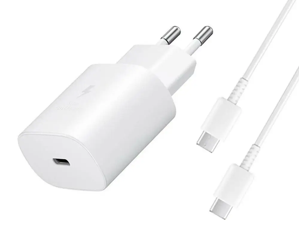 Оригинальное быстрое зарядное устройство samsung galaxy a51 25 Вт USB PD Адаптивное для A71 A70