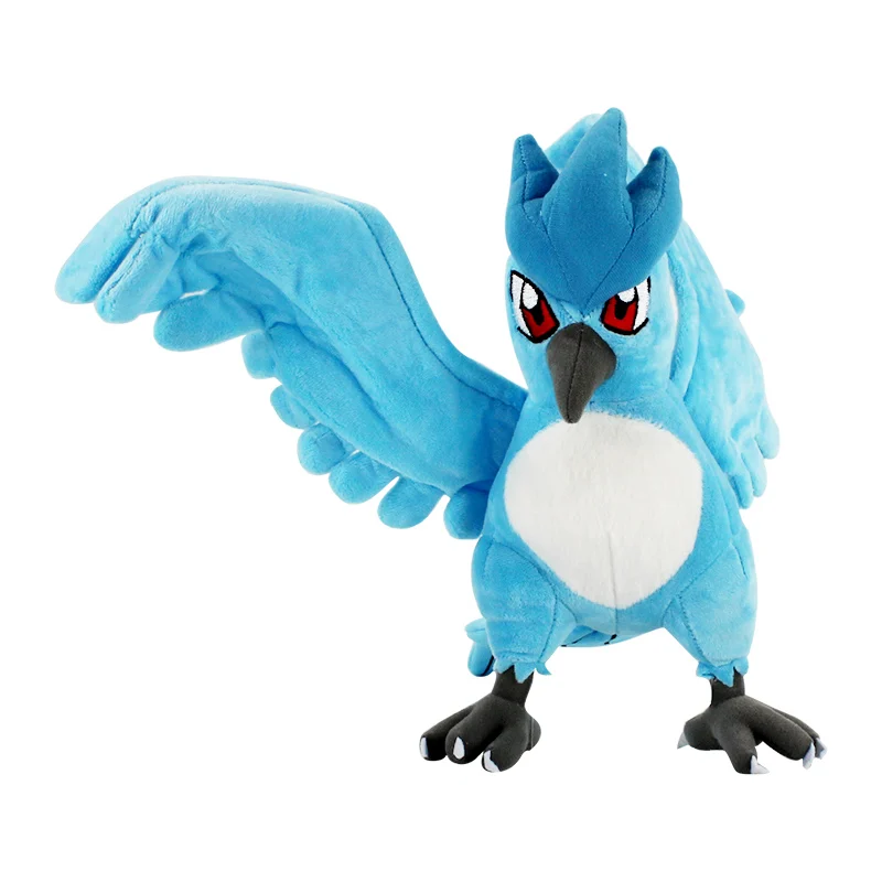 Японское аниме 5 стилей Moltres Zapdos Articuno блестящие милые игрушки мягкие плюшевые куклы PP хлопковые подарки для детей на день рождения