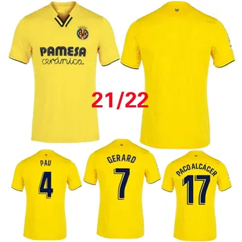 2021 2022 Villarreal CF S CAZORLA koszulki piłkarskie 21 22 GERARO CHUKWUEZE Away koszulka piłkarska PACO ALCÁCER MOI GOMEZ koszulki piłkarskie tanie i dobre opinie SHORT CN (pochodzenie) POLIAMID Cztery pory roku SPORTS tops Z KRÓTKIM RĘKAWEM