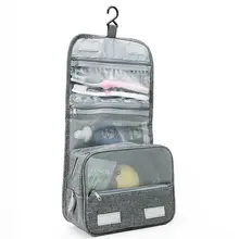 Подвесная сумка-Органайзер для туалетных принадлежностей с большой емкостью, портативный дорожный мешочек для хранения, сумка-тоут