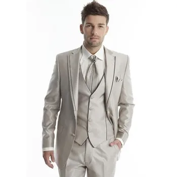

Suit Blazers New Custom Made Tuxedo Men Wedding Suits Men Suits Suits for Men Two Buttons (Jacket+Pants+Vest+tie) A072