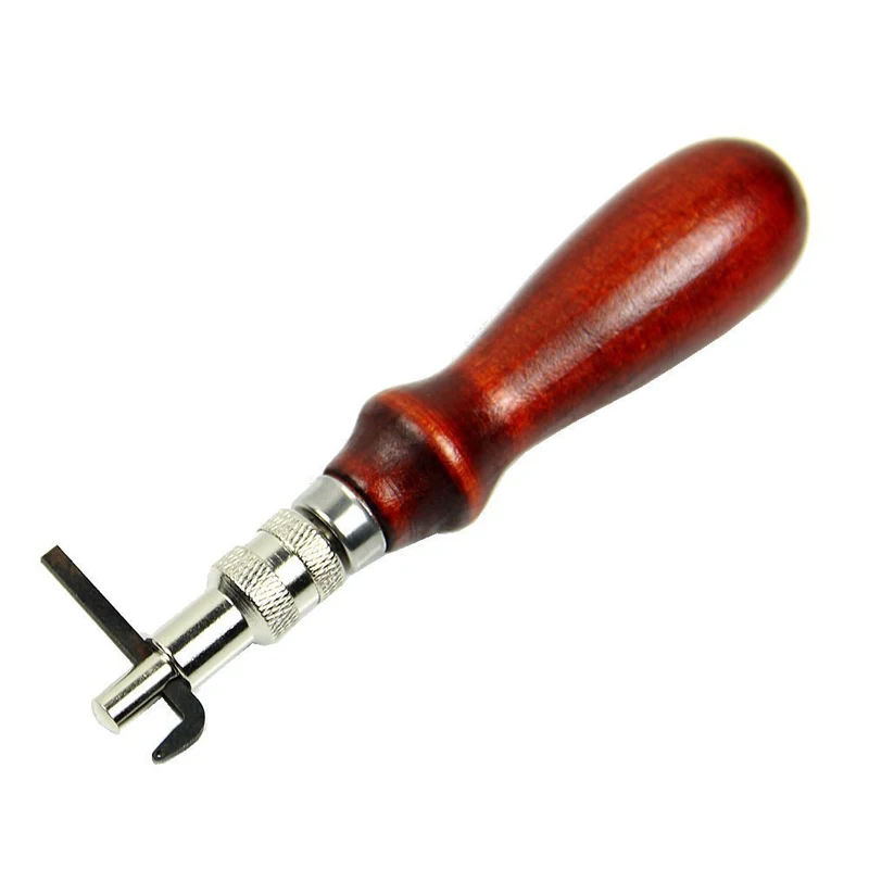 

Adjustable Leather Edge Stitching Groover Crease Pricking Hand Craft DIY Leather craft Leather Tool Set JS23