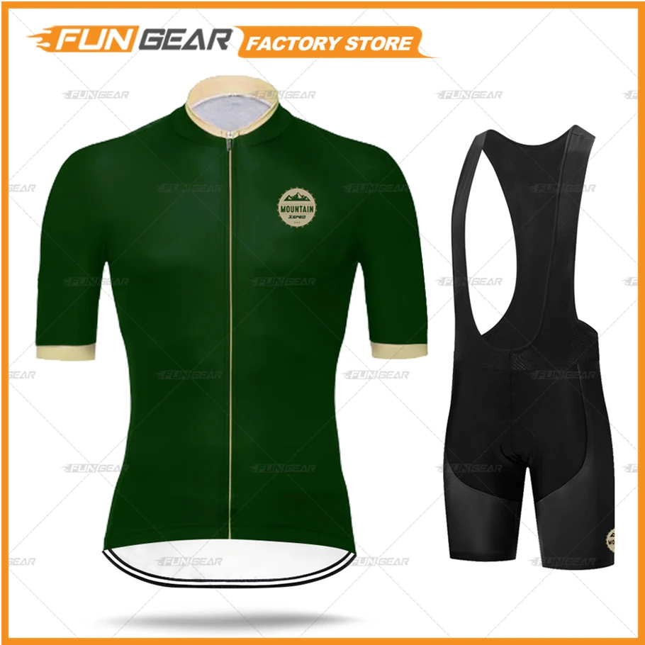 Велосипедная одежда мужской комплект из Джерси с коротким рукавом 2021 униформа