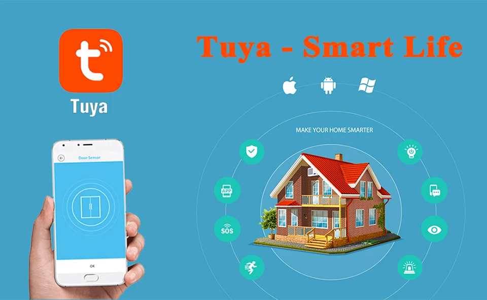 Hebeiros Tuya камера Smart Life 1080P Беспроводная облачная Wi-Fi Камера уличная Водонепроницаемая камера видеонаблюдения CCTV сетевая IP камера