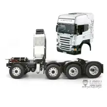 LESU 1/14 RC Металлическое шасси DIY Her Sca кабина тягач двигатель ESC радиосистема THZH0303