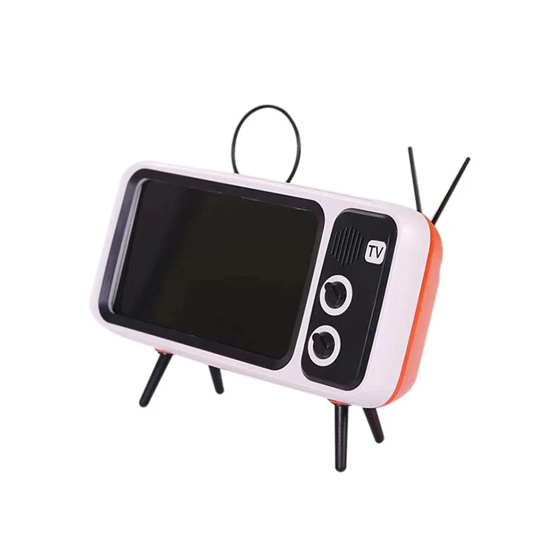 TV Mobile Phone Holder Retro Mobile Stand support smartphone Accessories Portable Desktop TV Phone Holders Desk Holder Stand