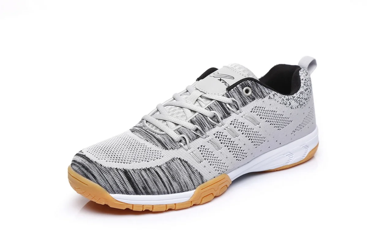 Sports Shoes Men Women Table Tennis Shoes Breathable Antiskid Shock Absorption Indoor Trainer Big Size