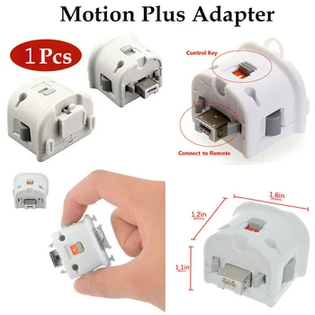 

Motion Plus Adapter Sensor Handle Intensifier for Nintendo Wii Controller Wireless Remote Bluetooth Gamepad Dynamic Enhancer
