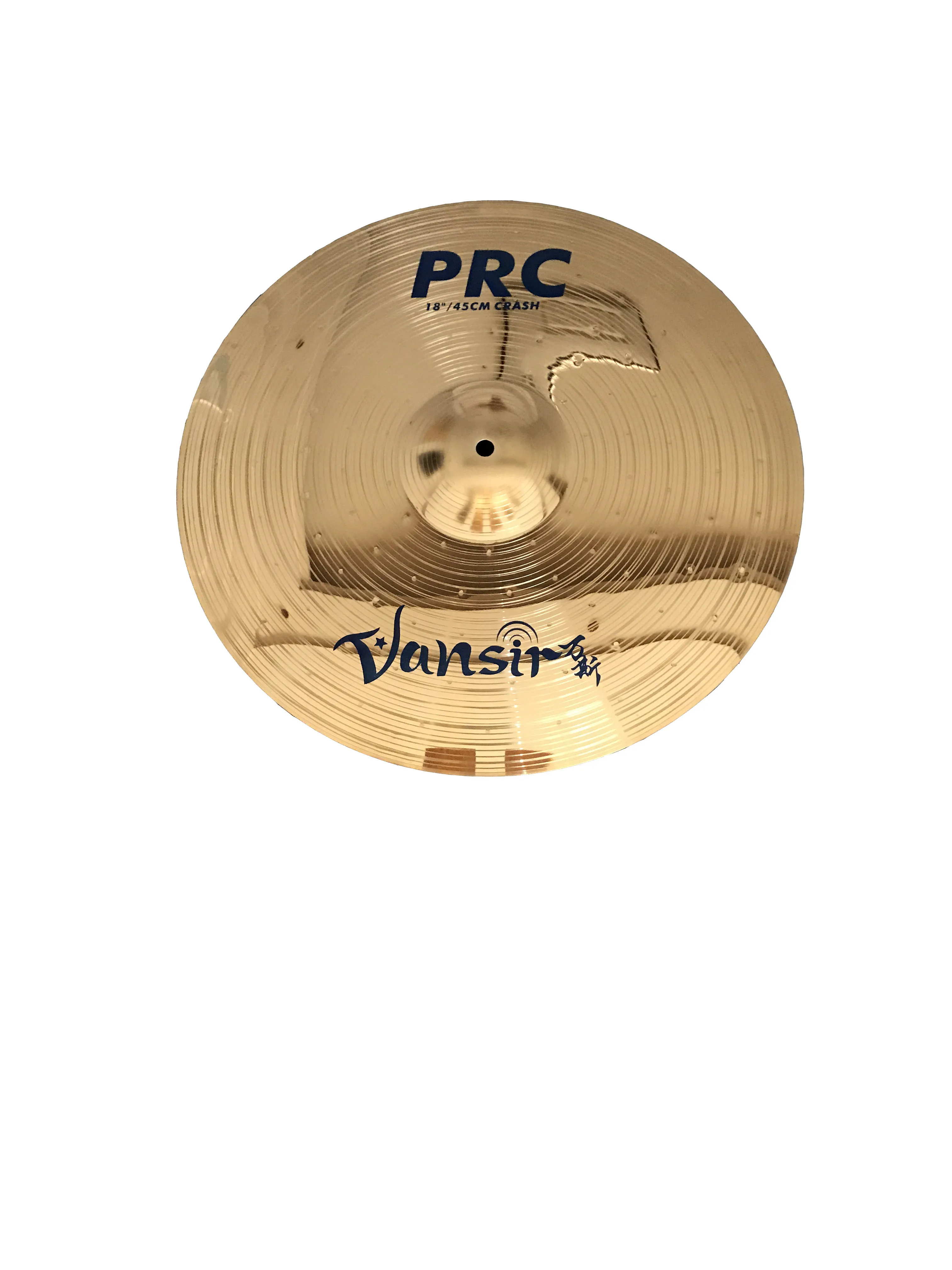 Vansir Polishing Alloy Cymbals Gold Color 18''Crash For Sale