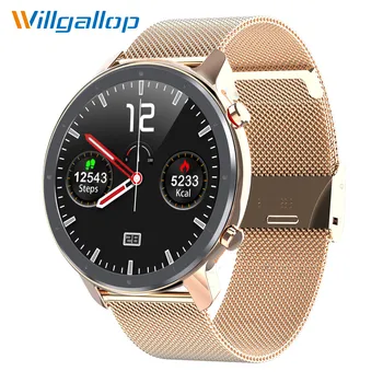 

Willgallop L11 smart watch heart rate monitor full touch screen Smartwatch IP68 waterproof men and women fitness watch