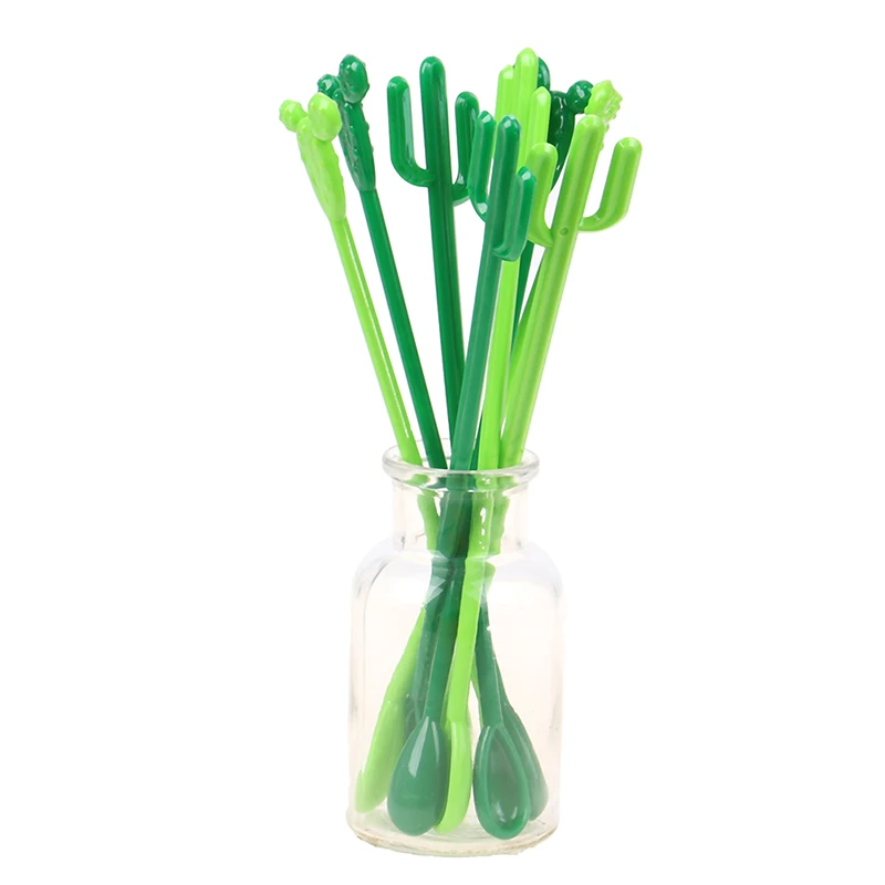 6pcs Flamingo Plastic Cocktail Drink Mixer Stir Swizzle Sticks Frozen Puddler Muddler Drink Coffee Bar Stirrer Decoration