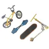 Finger Bicycle Finger Skateboard Toy Set Bicycle+Skateboard+Vitality Board+Scooter ► Photo 3/6