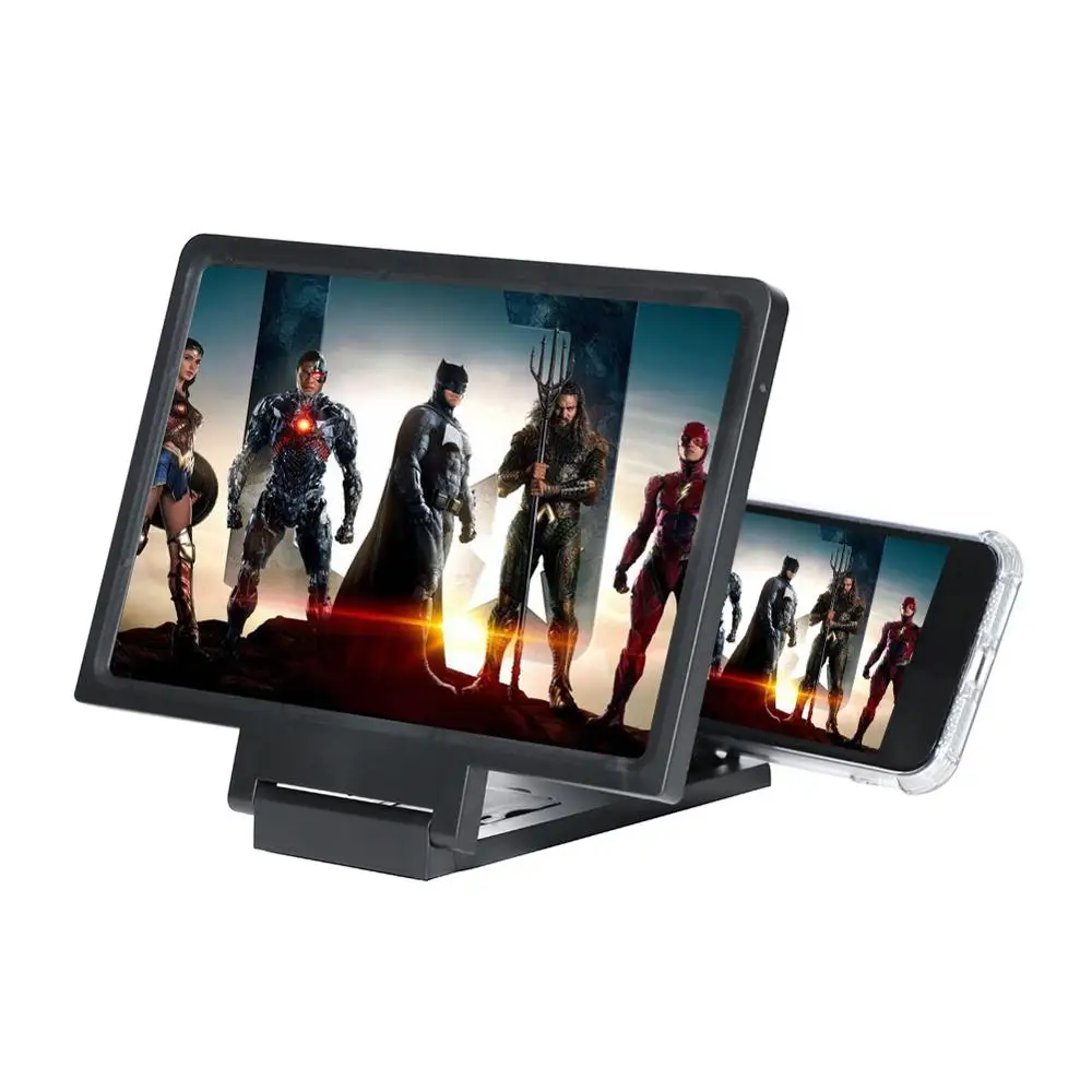 Universal Mobile Phone Screen Magnifier Enlarger Magnifying Video Amplifier Projector Bracket Desktop Holder Stand For Phone