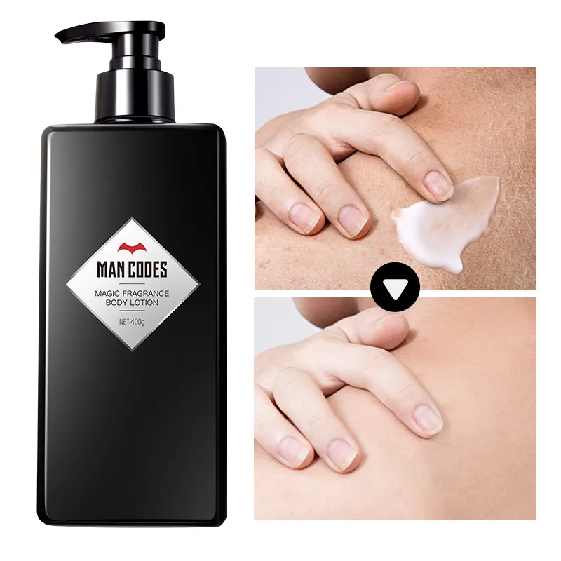 

MANCODES 400g Men Moisturizing Fragrance Body Lotion Deep Nourishing Whitening Whole Body Creams Repairing Smooth Skin Care