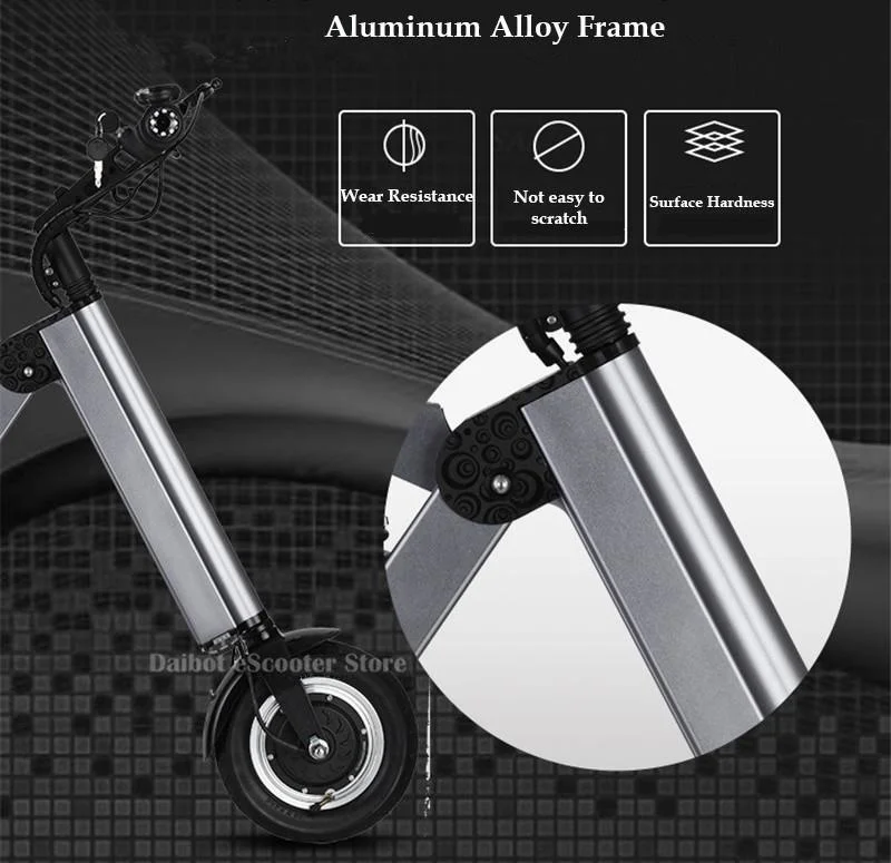 Daibot 10 Inch Electric Tricycle Scooter Three Wheels Electric Scooters Foldable Kick Scooter Electric 36V 250W Range 45KM (19)