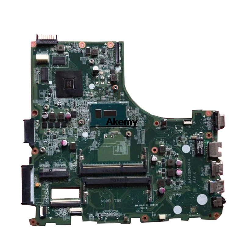 Для ACER E5-471 E5-471G V3-472 V3-472P Материнская плата ноутбука DA0ZQ0MB6E0 с i3-4030U GT820M 2G тесты работы