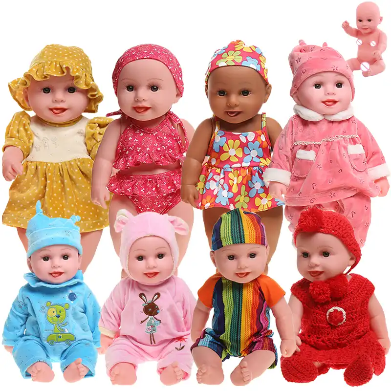 black and white baby dolls