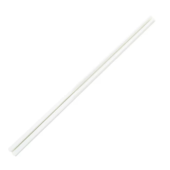 

1 Pair China Chopsticks Pure White Bone China Chopsticks Porcelain Ceramic Reusable Dishwasher Safe Chopsticks Tableware Kuaizi