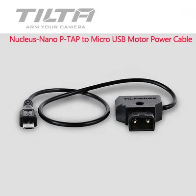 Tilta аксессуары Nucleus-Nano батарейный блок адаптер DC мотор силовой кабель P-TAP Ronin-S мотор силовой кабель маховик адаптер - Color: Orange