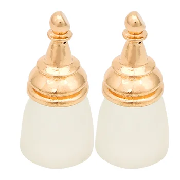 

2 Pcs/1 Set False Nail Display Stand Nail Art Assistant Holder Practical Rhinestone Base for Store (White)