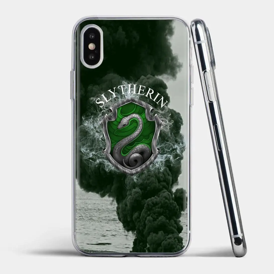Силиконовый чехол для телефона Slytherin School iPhone 11 Pro 4 5 6 6S 7 8 X XR XS Plus Max iPod Touch |