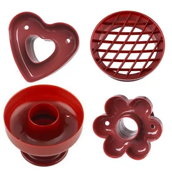 

4 Types Plastic Doughnut Cake Maker Mold Home Party Desserts Cutter Fondant Cutting DIY Donut Mould Pastry Dough Process Tools