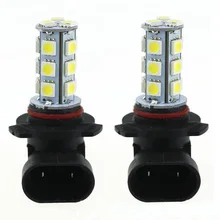 ไฟ LED 3 W DC12V สีขาว 9005 9006 18SMD 5050 LED หลอดไฟ LED โคมไฟ LED 3 W LED ไฟตัดหมอก 2 PCS(China)