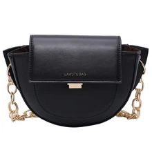 IVog Новое поступление повседневные женские маленькие черные сумки через плечо геометрические ручные сумки с цепочкой Луи для женщин