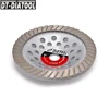DT-DIATOOL Diamond Grinding Wheel Segmented Turbo Row Cup Wheel Dia 180mm/7inch Discs for Concrete Brick Hard Stone