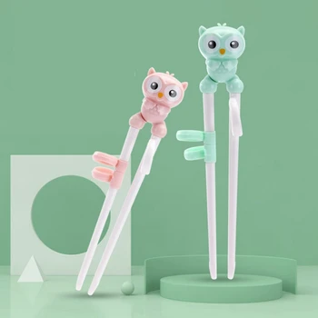 

Children Tableware Learning Training Chopsticks Plastic Baby Enlightenment Chopstick