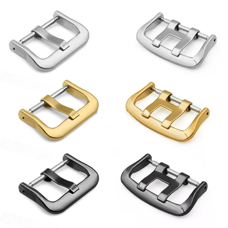 19mm 21mm 22mm Watch Buckle For DW5600 GW5610 GG-1000 GW-9400 316L Stainless Steel With Tools Metal Black Sliver Gold | Наручные часы