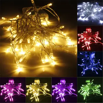 

4M 40 LED String Lights Battery Holiday LED Strip Lighting for Fairy Christmas Tree Wedding Party Decoration
