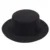fedora cap 2021 New kids Classic Solid Color Felt Fedoras for boy Artificial Wool Blend Jazz Cap Wide Brim Simple Church Derby Flat Top Hat stetson stratoliner Fedoras