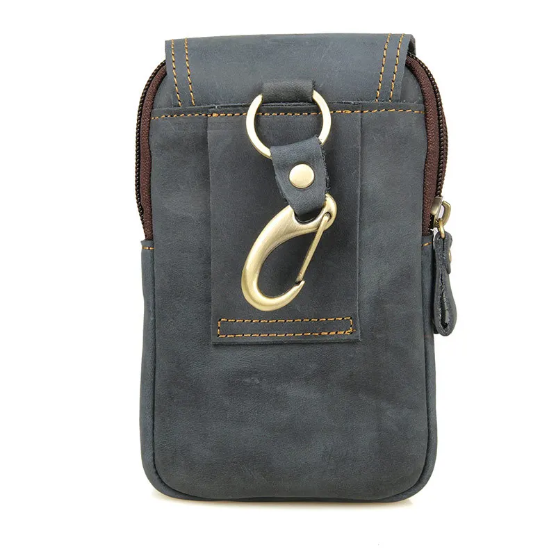 Ceny Skórzana torba podróżna męska saszetka na pasek solidna skóra Fanny pack