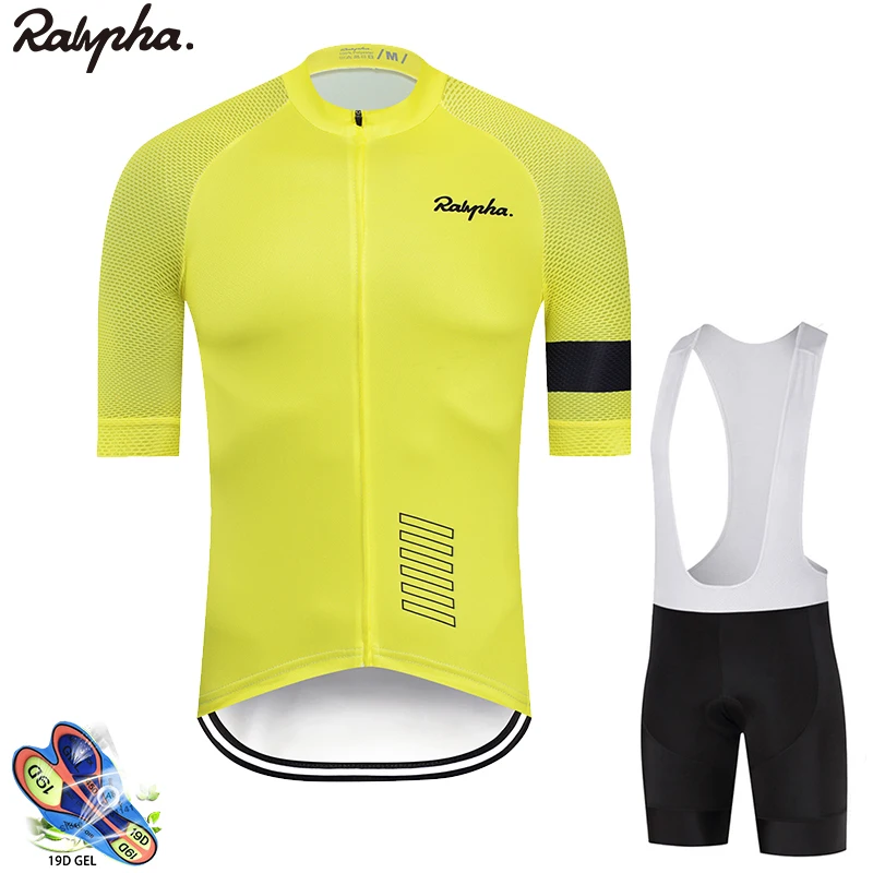Raphaing Ropa Ciclismo Велоспорт Джерси нагрудник шорты набор гелевая Подушка Горный велоспорт одежда костюмы открытый Mtb велосипед одежда Новинка - Цвет: 3