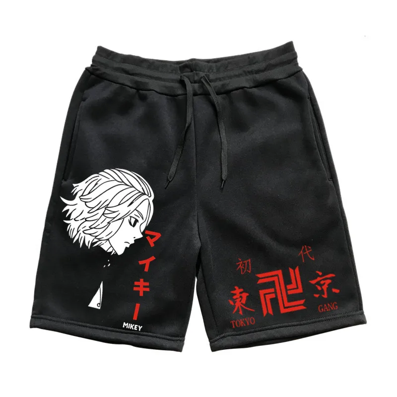 2021 Hot Anime Cartoon Tokyo Revengers Short Pants Men / Women Unisex New Harajuku Sweatpants Fashion Summer Trousers mens casual summer shorts Casual Shorts
