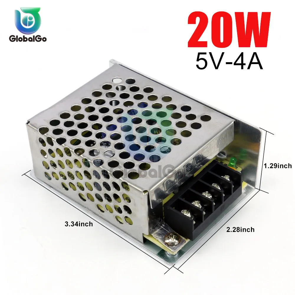 5V 4A 20W