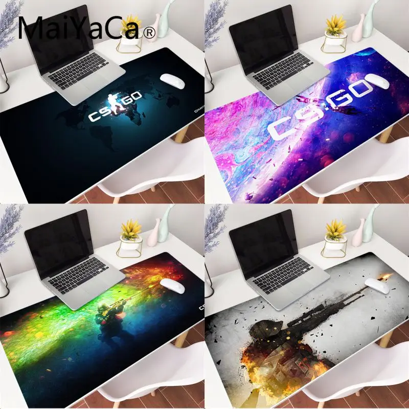 

MaiYaCa Beautiful Anime Cs go DIY Design Pattern Game mousepad Gaming Mouse Mat xl xxl 800x300mm for Lol world of warcraft