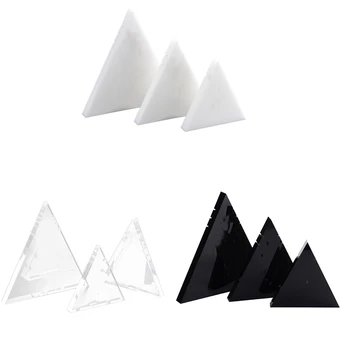 

Solid Acrylic Pendant Necklace Chain Jewelry Stand Display Holder Rack Photography Prop Hanging Organizer